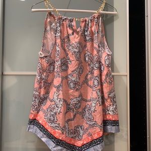 Venus Pink Floral Tank Top